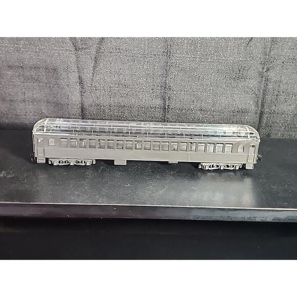 RIVAROSSI 2877 CLEAR ROOF PASSENGER CAR Vintage Model Train Kit HO Scale NEW - Picture 2 of 6